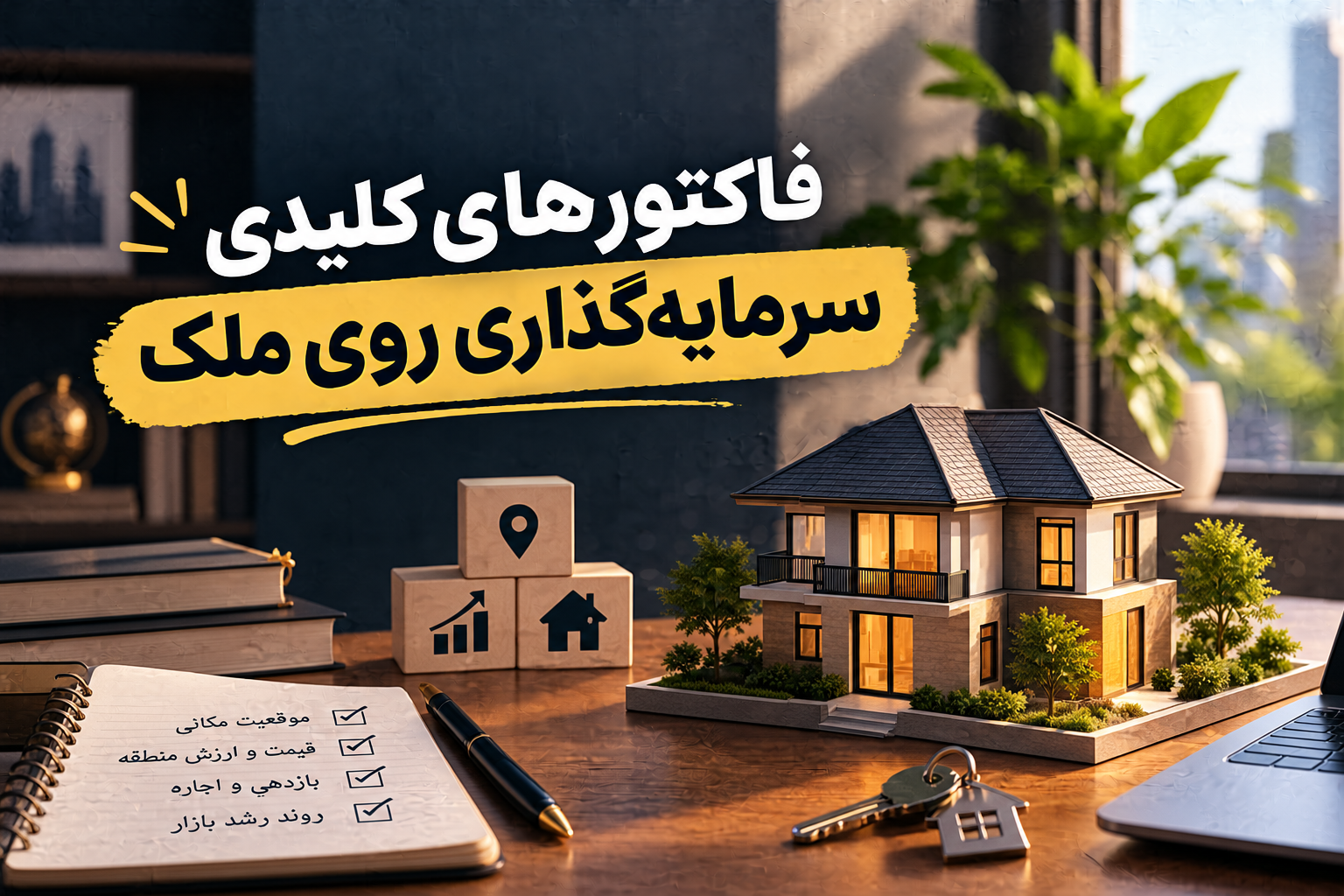 چطور در سرمایه‌گذاری روی ملک موفق عمل کنیم؟ فاکتورهای کلیدی که نباید نادیده بگیرید!