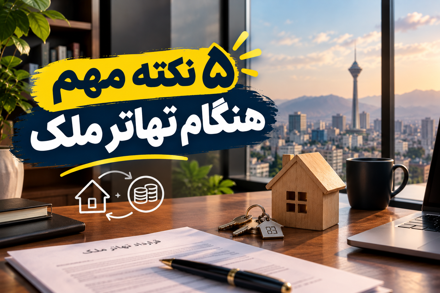 ۵ نکته خیلی مهم هنگام تهاتر ملک که نباید نادیده بگیرید