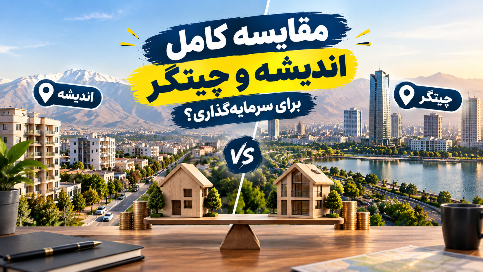 مقایسه کامل اندیشه و چیتگر؛ کدام‌یک انتخاب بهتری برای خرید و سرمایه‌گذاری است؟